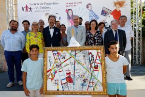 Toulon, le 19/6/2015   Photographie Dominique Leriche   Christian Lacroix parrain de la fondation Barthelon